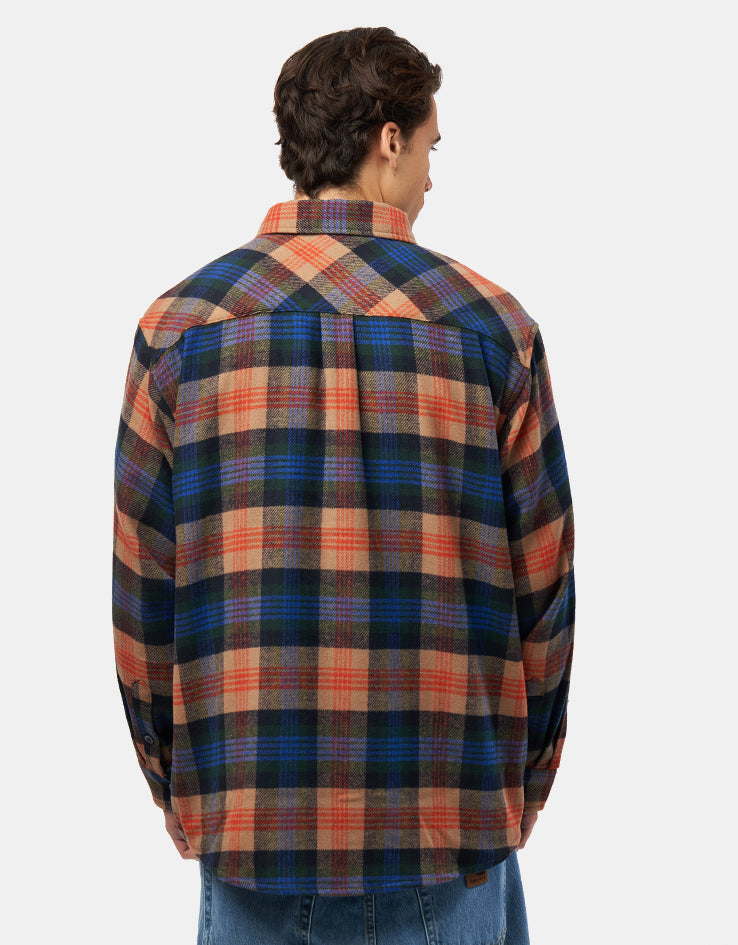 Carhartt WIP L/S Dern Shirt - Dern Check/Sycamore Tree