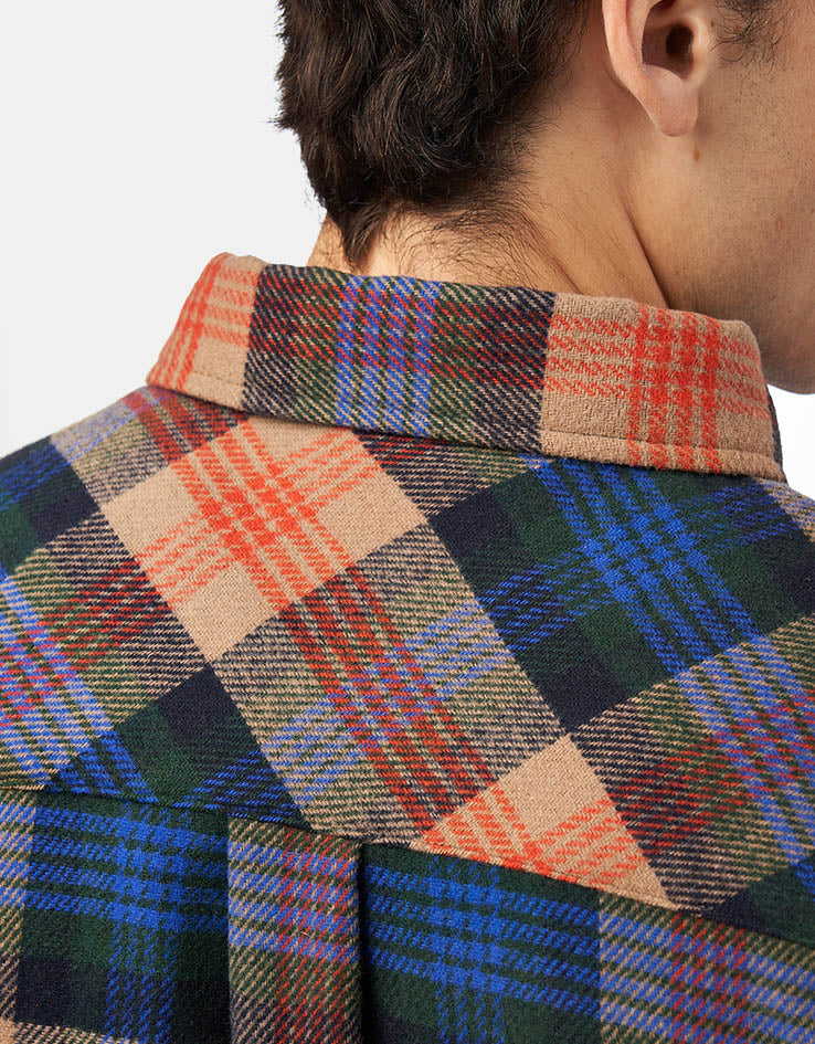 Carhartt WIP L/S Dern Shirt - Dern Check/Sycamore Tree