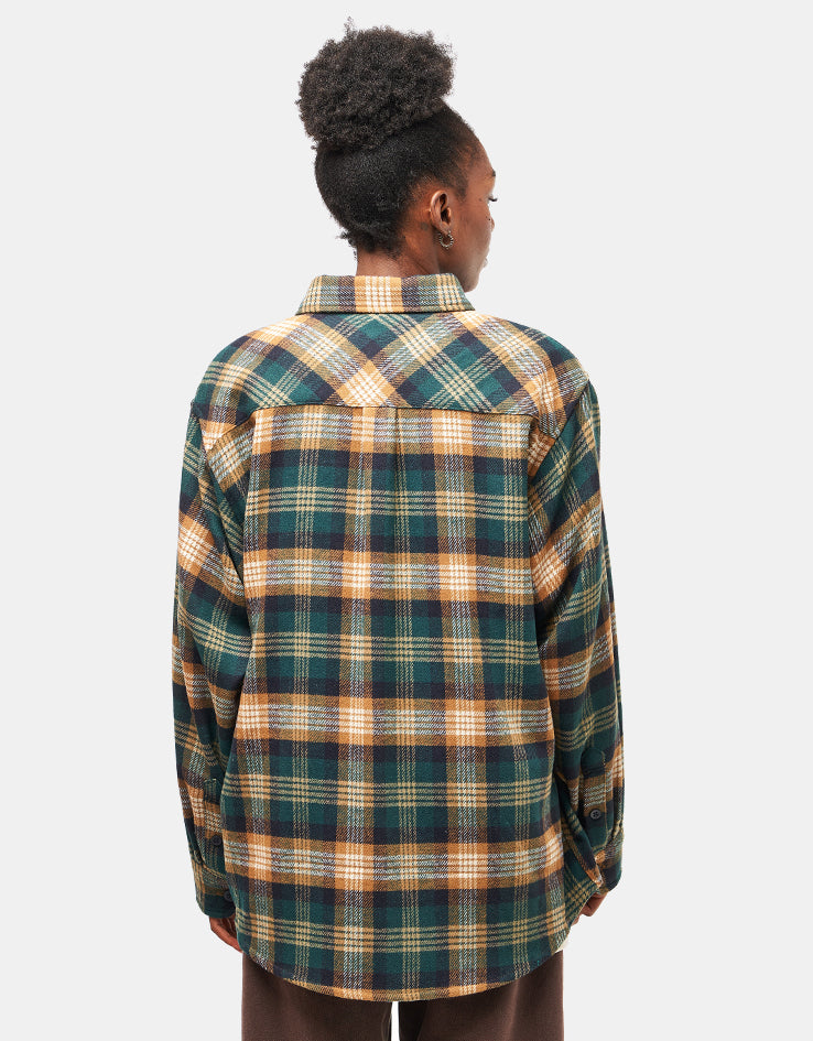 Carhartt WIP L/S Dern Shirt - Dern Check/Hamilton Brown
