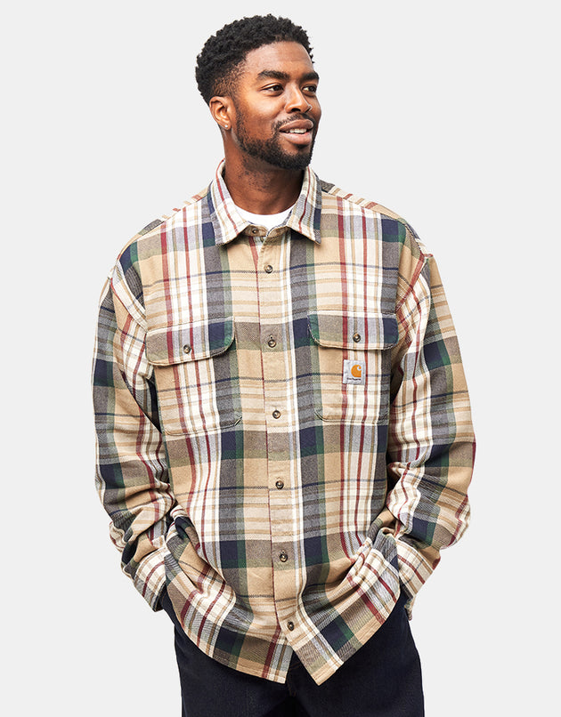 Carhartt WIP L/S Tamblyn Shirt - Tamblyn Check/Leather