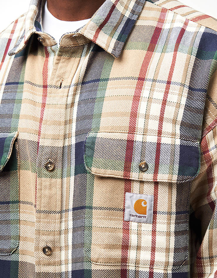 Carhartt WIP L/S Tamblyn Shirt - Tamblyn Check/Leather