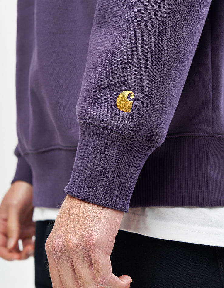 Carhartt WIP Chase Sweatshirt - Lakers/Gold
