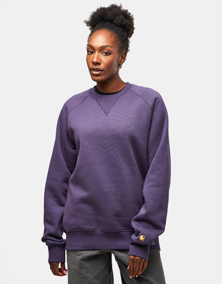 Carhartt WIP Chase Sweatshirt - Lakers/Gold