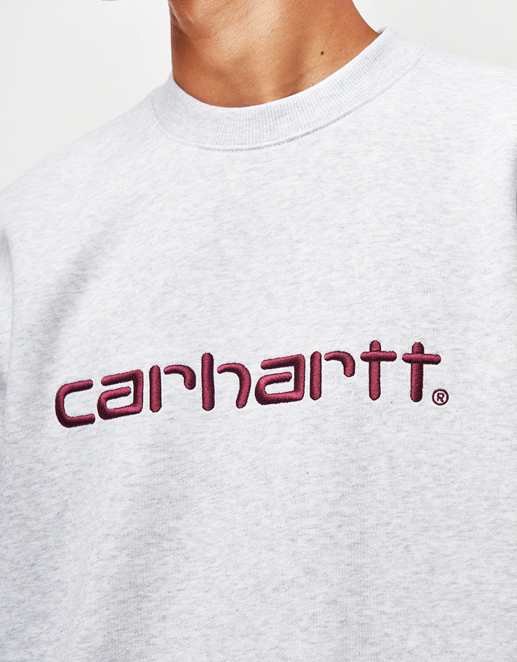 Carhartt WIP Carhartt Sweatshirt - Ash Heather/Rondo