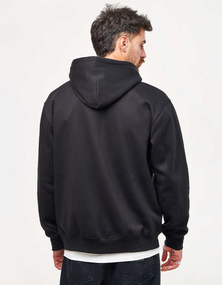 Carhartt WIP Hooded Carhartt Sweatshirt - Black/White