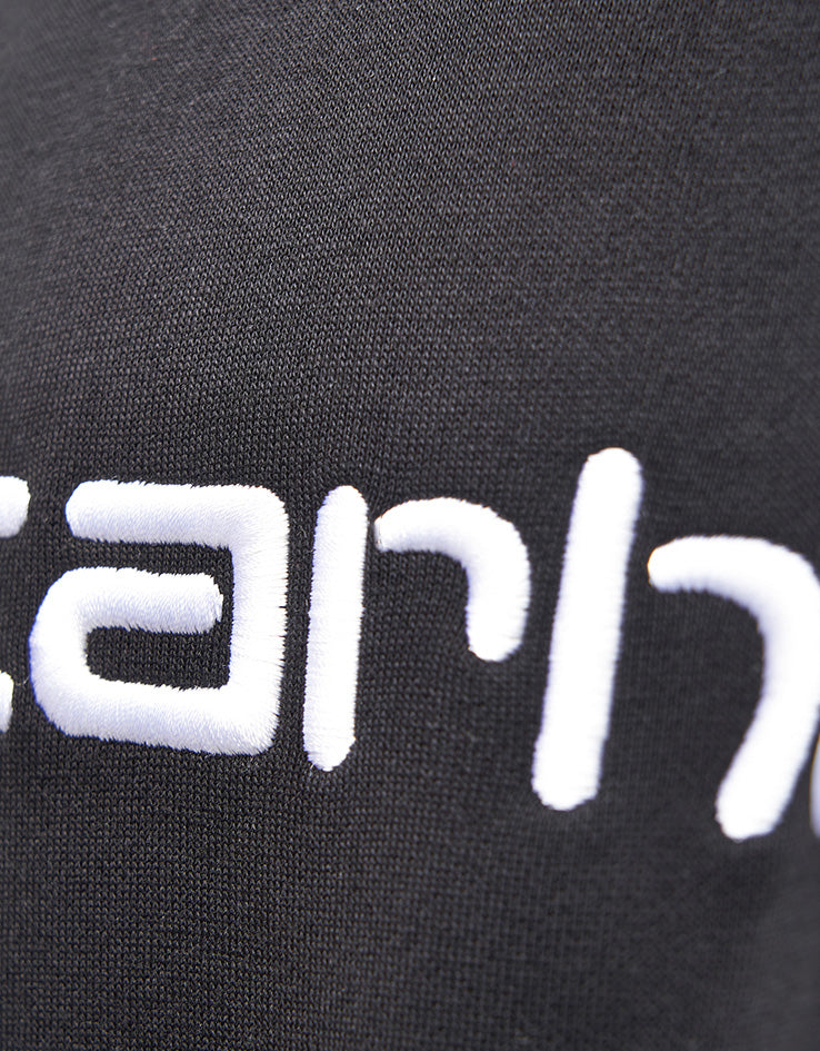 Carhartt WIP Hooded Carhartt Sweatshirt - Black/White