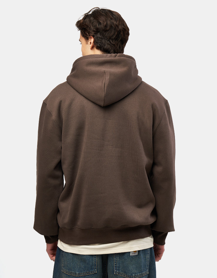 Carhartt WIP Hooded Carhartt Sweatshirt - Vitola/Citadel