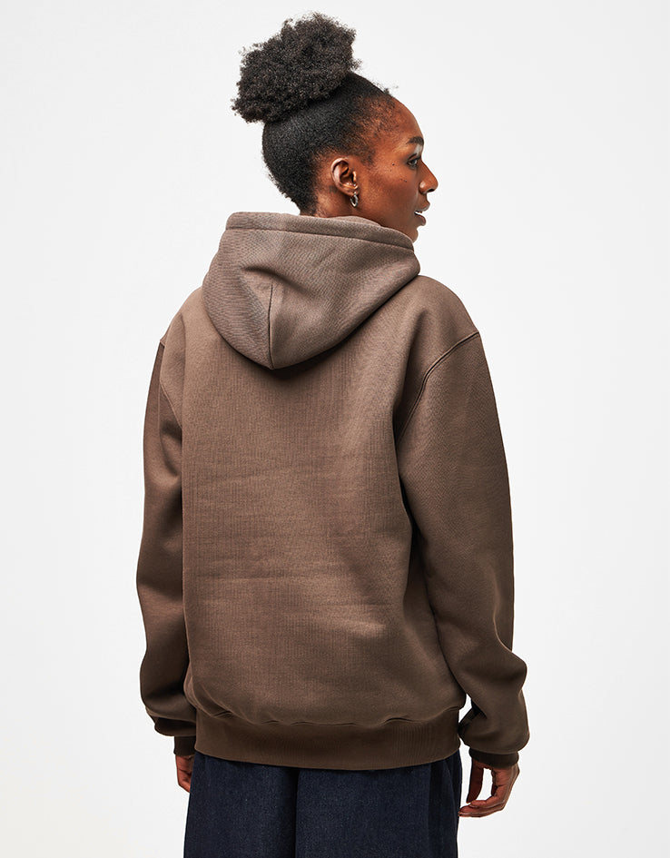 Carhartt WIP Hooded Carhartt Sweatshirt - Vitola/Citadel