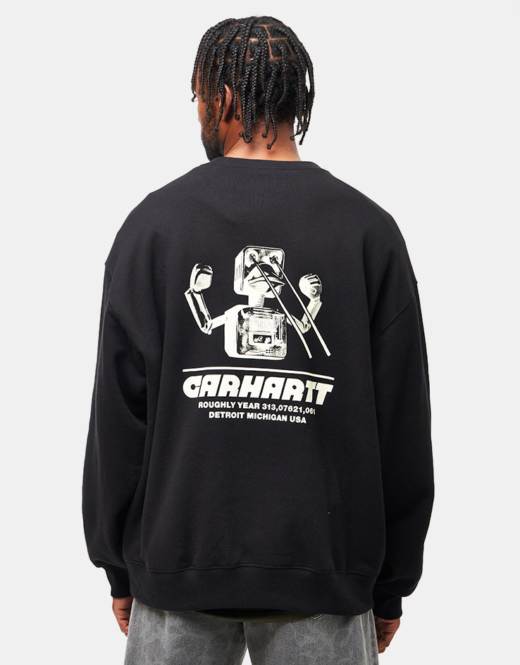 Carhartt WIP Wiptopia Sweatshirt - Black