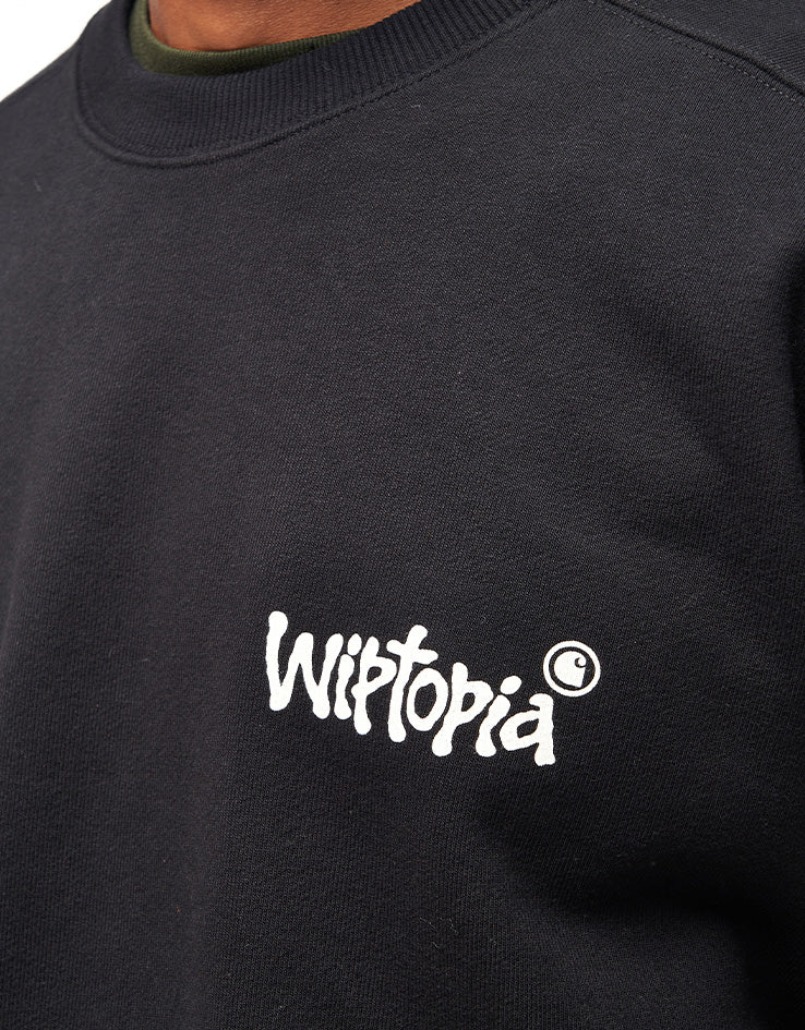 Carhartt WIP Wiptopia Sweatshirt - Black