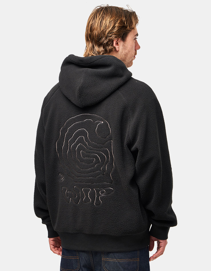 Carhartt WIP Hooded Helix Sweatshirt - Black/Porphyry