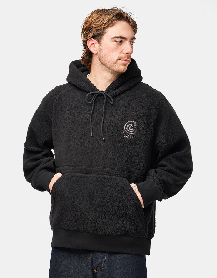 Carhartt WIP Hooded Helix Sweatshirt - Black/Porphyry