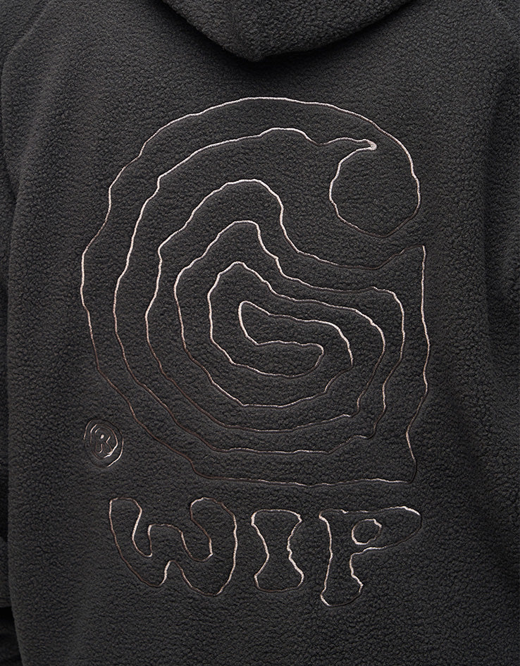 Carhartt WIP Hooded Helix Sweatshirt - Black/Porphyry