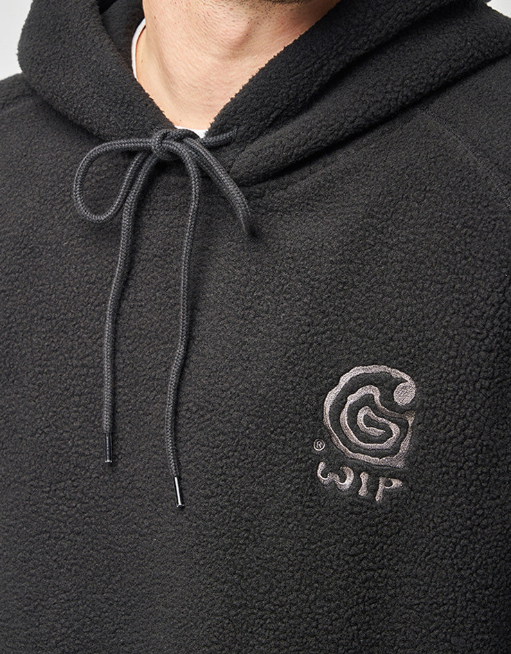 Carhartt WIP Hooded Helix Sweatshirt - Black/Porphyry
