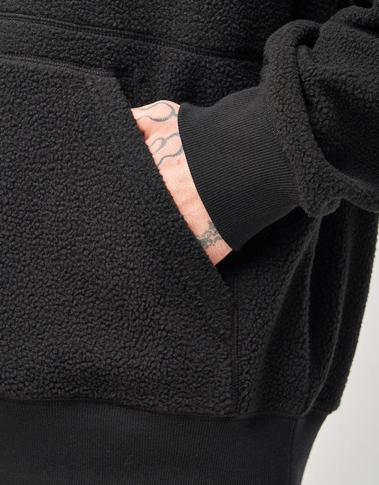 Carhartt WIP Hooded Helix Sweatshirt - Black/Porphyry