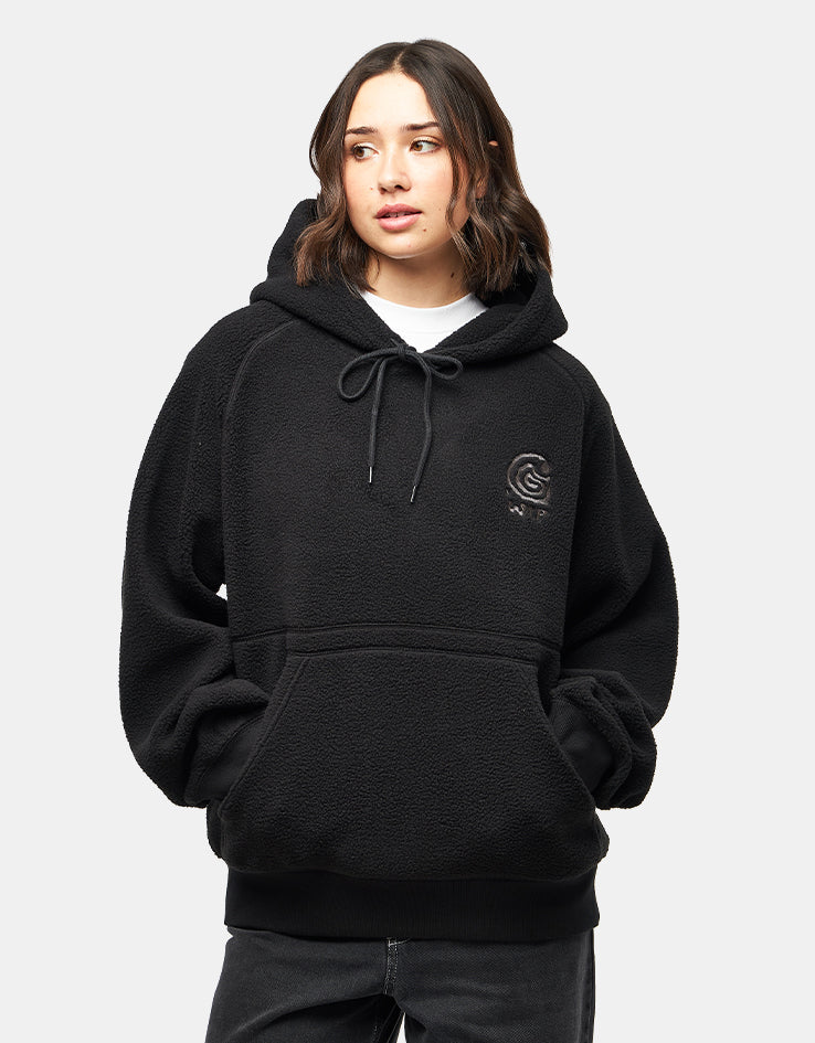 Carhartt WIP Hooded Helix Sweatshirt - Black/Porphyry