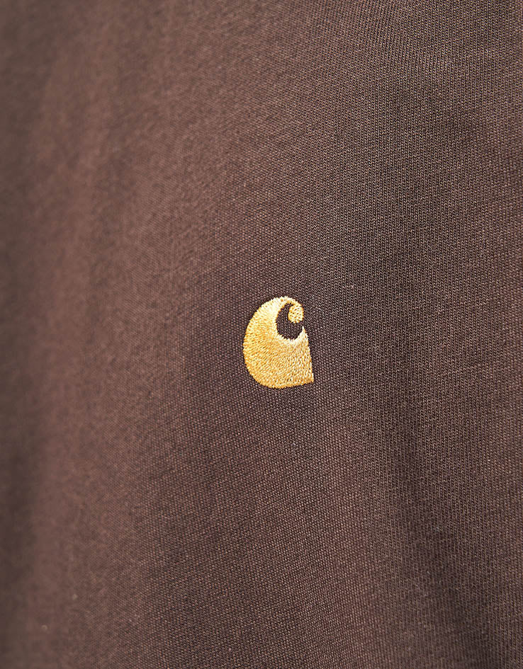 Carhartt WIP S/S Chase T-Shirt - Tobacco/Gold