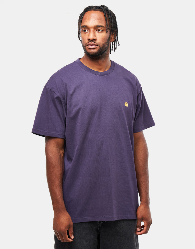 Carhartt WIP S/S Chase T-Shirt - Lakers/Gold