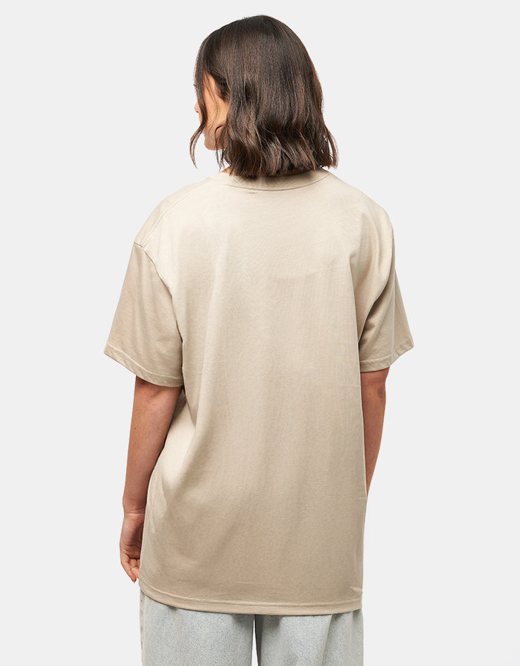 Carhartt WIP S/S Chase T-Shirt - Fleur De Sel/Gold