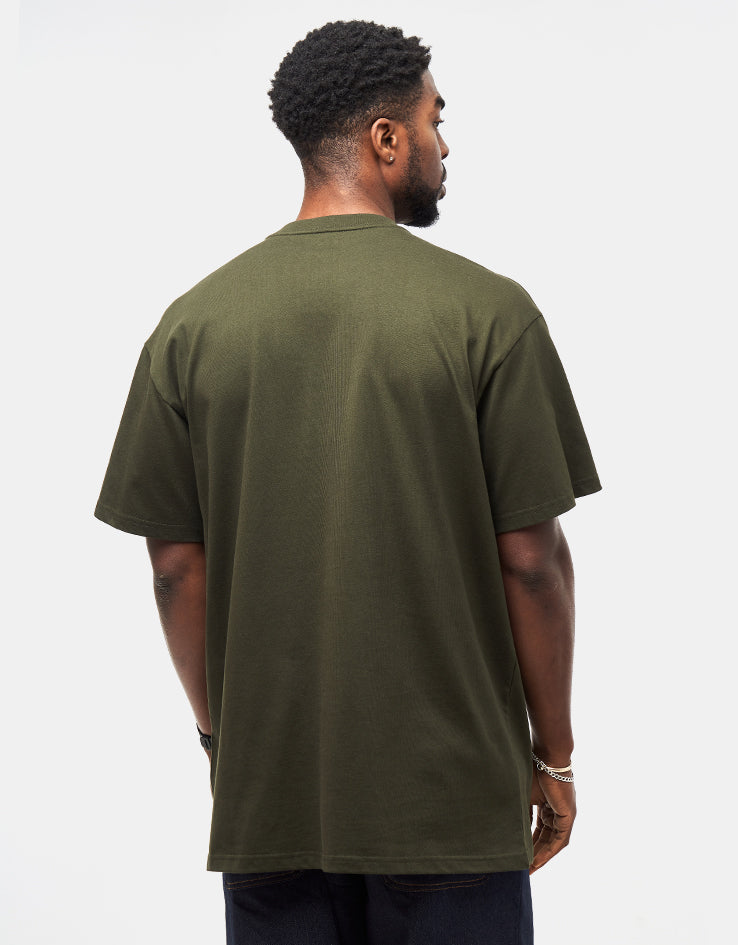 Carhartt WIP S/S Chase T-Shirt - Olive/Gold