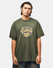 Carhartt WIP S/S Chedda T-Shirt - Opuntia (Heavy Stone Wash)