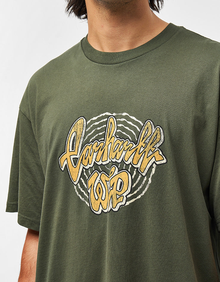 Carhartt WIP S/S Chedda T-Shirt - Opuntia (Heavy Stone Wash)