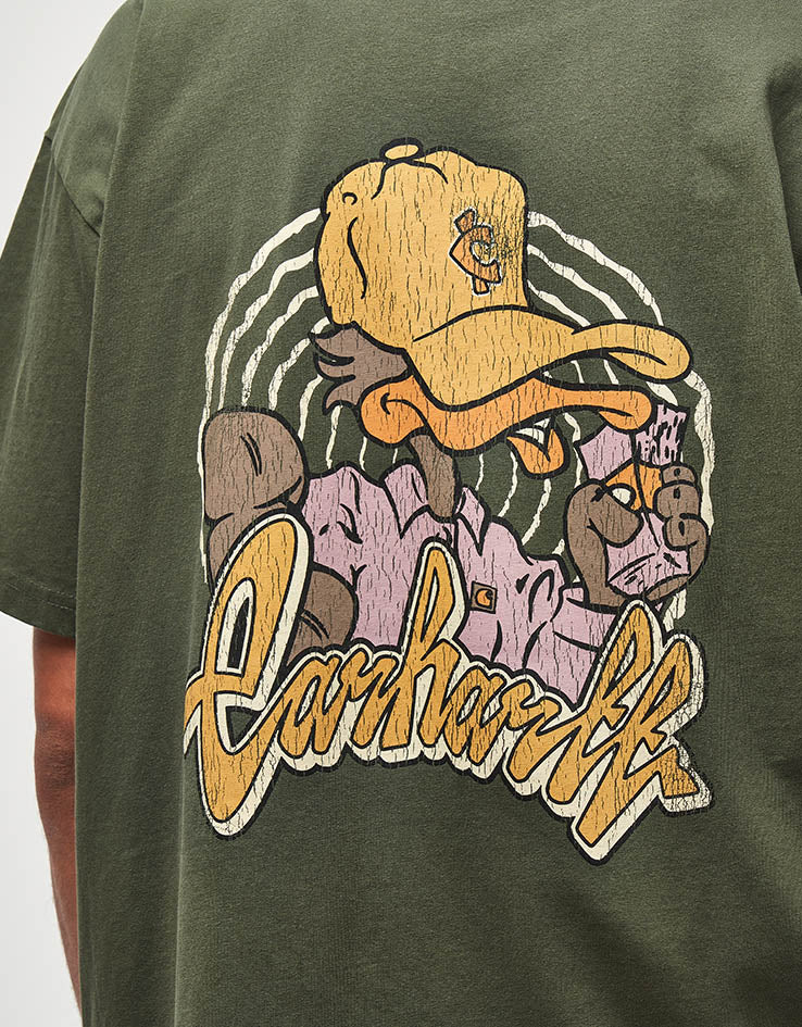 Carhartt WIP S/S Chedda T-Shirt - Opuntia (Heavy Stone Wash)