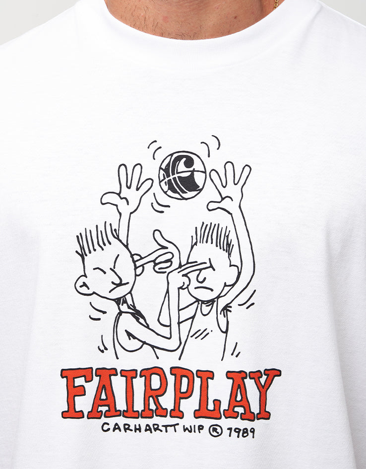 Carhartt WIP S/S Fairplay T-Shirt - White