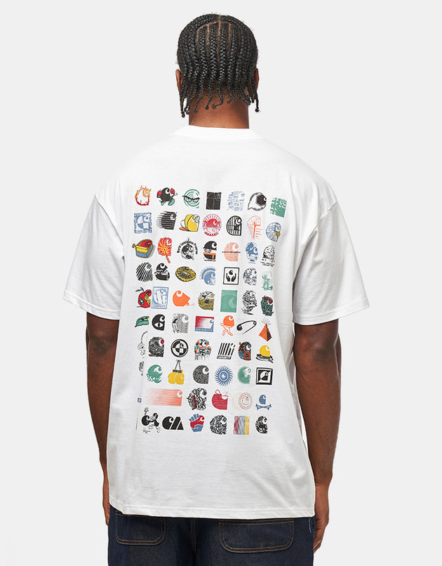 Carhartt WIP S/S C Logo Archive T-Shirt - White