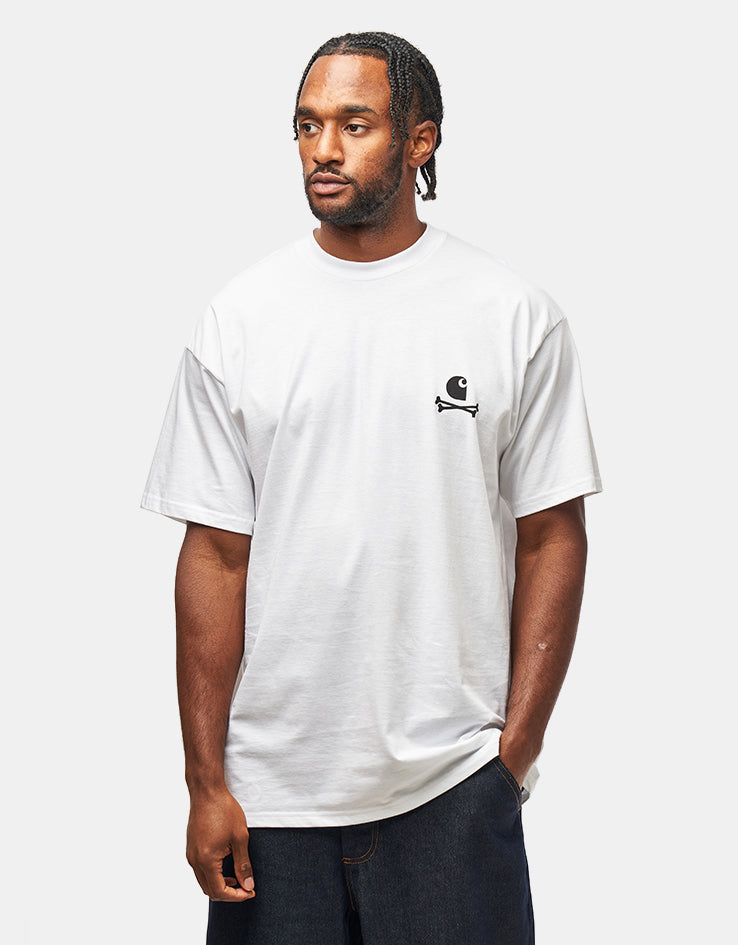 Carhartt WIP S/S C Logo Archive T-Shirt - White