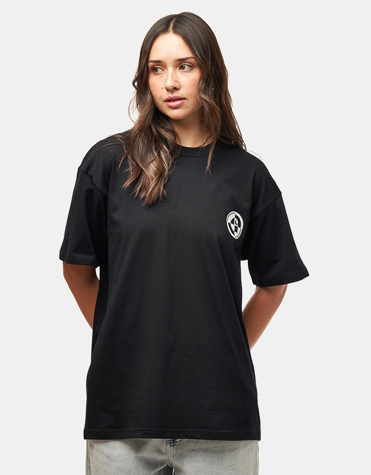 Carhartt WIP S/S C Logo Archive T-Shirt - Black