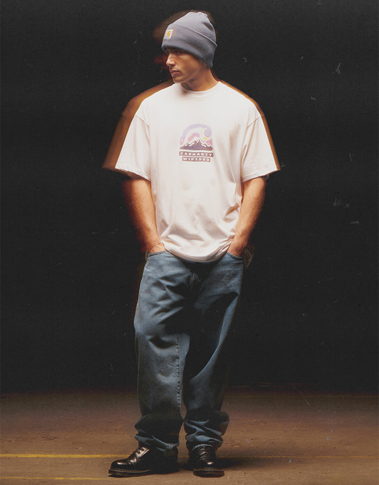 Carhartt WIP S/S Rising Helix T-Shirt - White