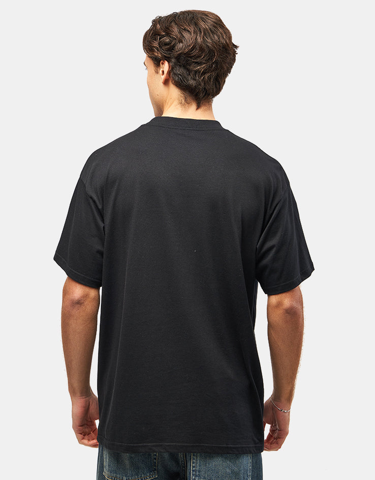 Carhartt WIP S/S Rising Helix T-Shirt - Black