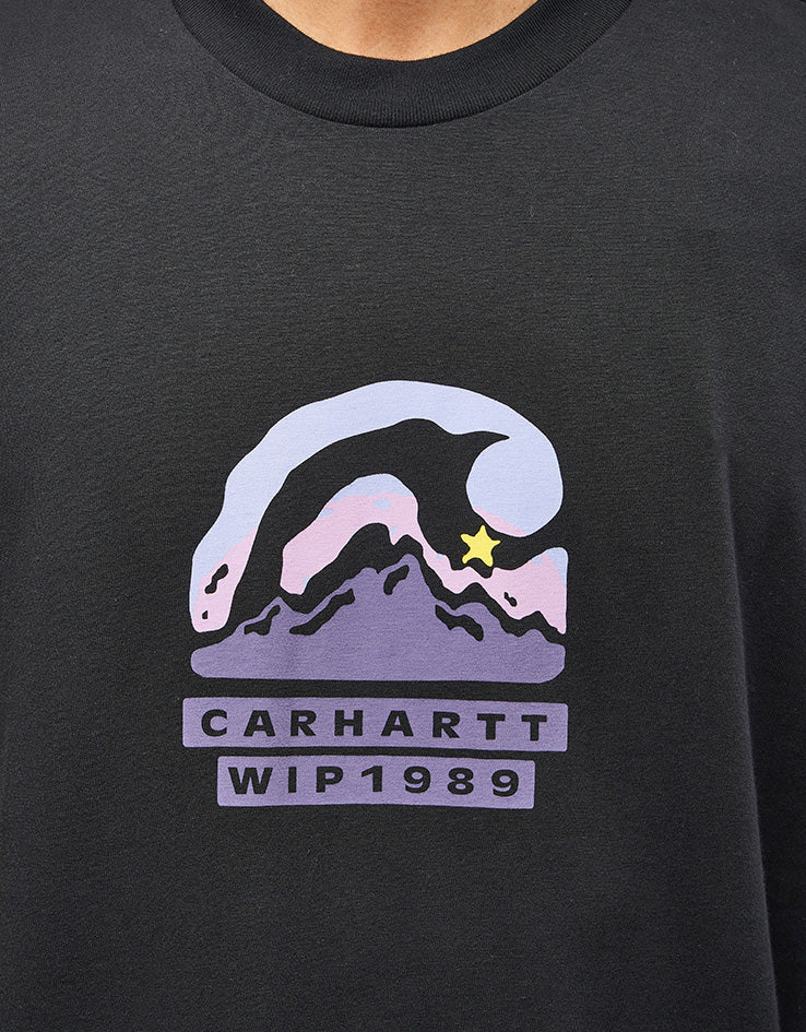 Carhartt WIP S/S Rising Helix T-Shirt - Black