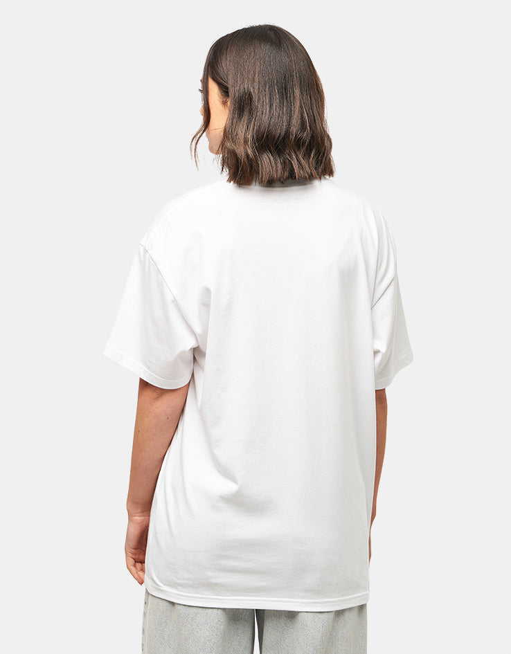 Carhartt WIP S/S Make Believe League T-Shirt - White