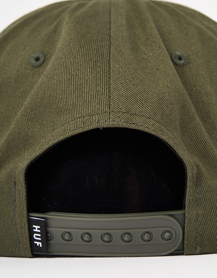 HUF Melt Snapback Cap - Green