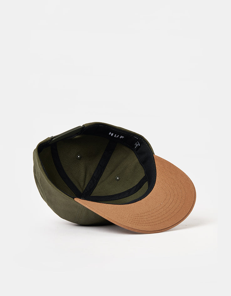 HUF Melt Snapback Cap - Green
