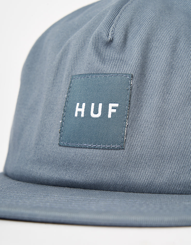 HUF Box Logo Unstructured Snapback Cap - Sky