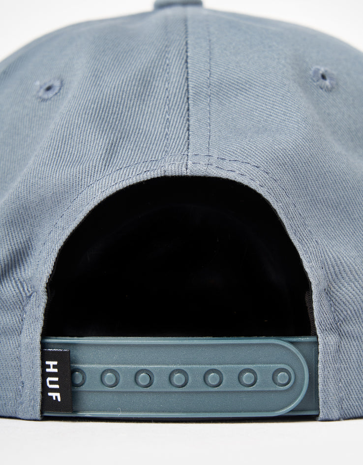 HUF Box Logo Unstructured Snapback Cap - Sky