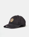 HUF Apollo Denim 6 Panel Curved Visor Cap - Dust Purple