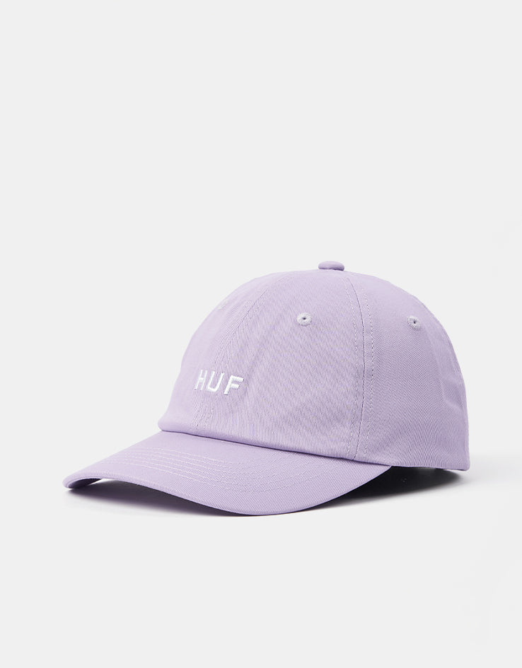 HUF Set OG Logo Curved Visor Cap - Dust Purple