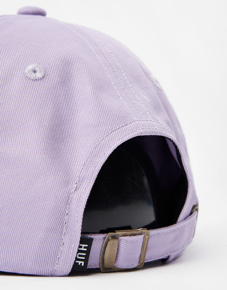 HUF Set OG Logo Curved Visor Cap - Dust Purple