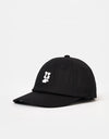 HUF Megablast 6 Panel Curved Visor Cap - Black