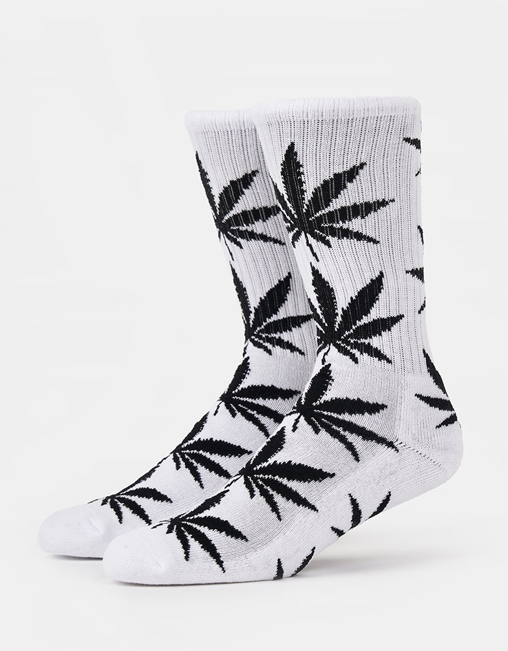 HUF Plantlife Crew Socks - White