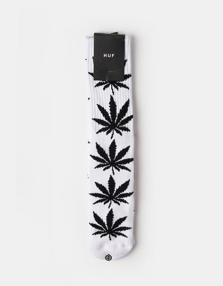 HUF Plantlife Crew Socks - White