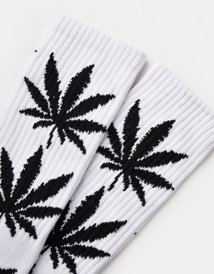 HUF Plantlife Crew Socks - White