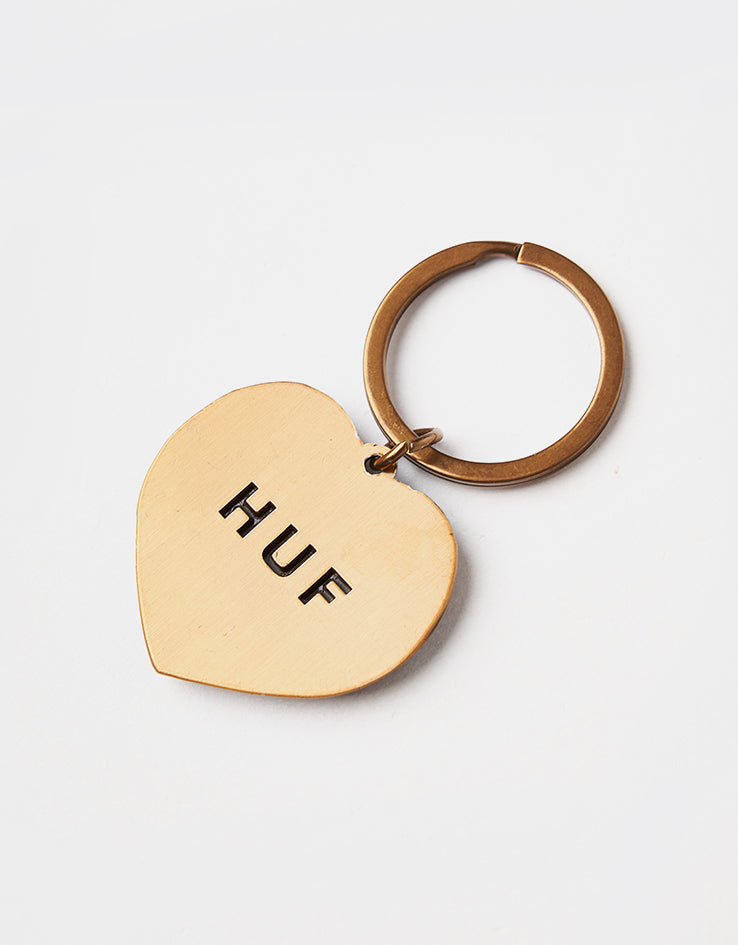 HUF Be Mine Keychain - Gold