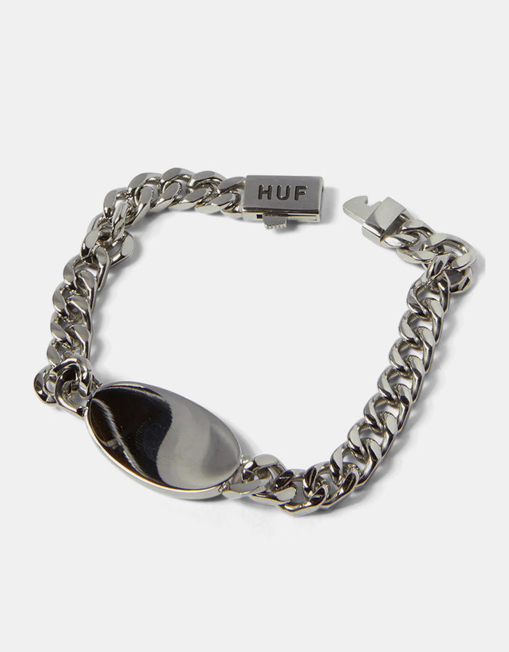 HUF Fuck It Bracelet - Silver