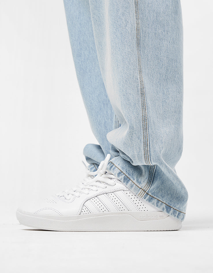 Carhartt WIP Single Knee Pant - Blue Heavy Stone Bleached