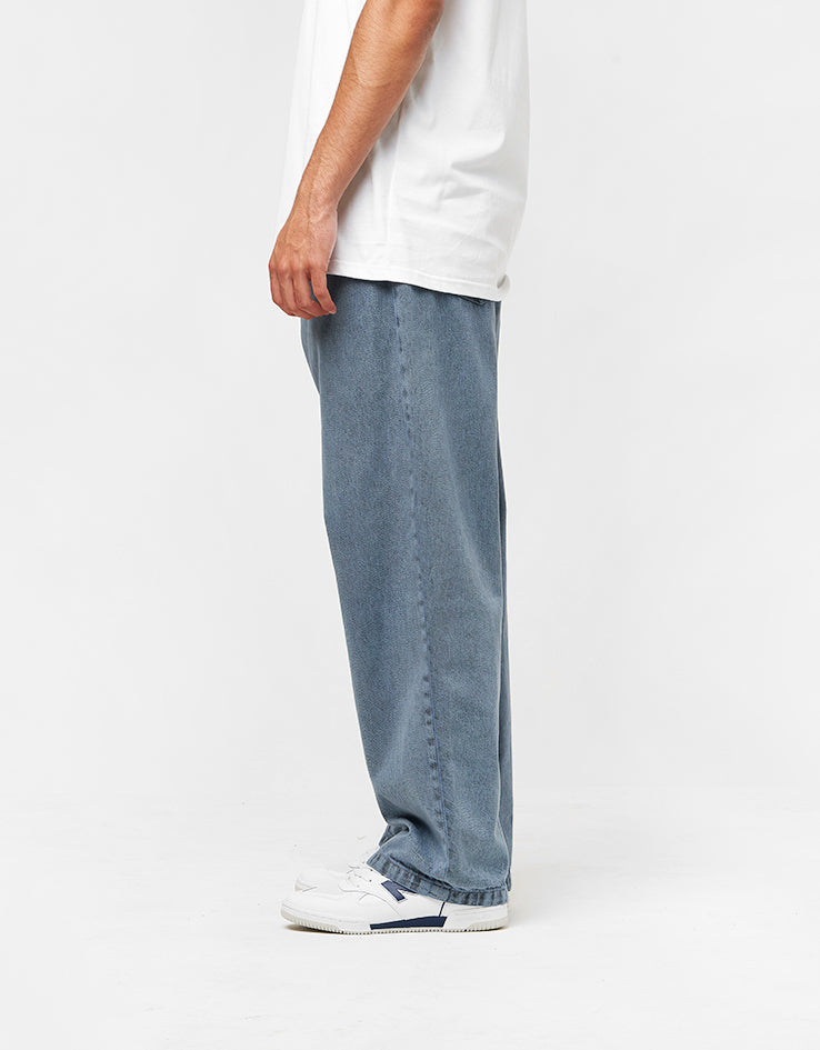 Carhartt WIP Landon Pant - Black/Blue Fog (Garment Dyed)